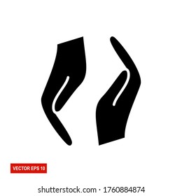 
hand design, with flat style. hand gesture theme