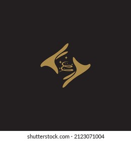diseño manual oro magia