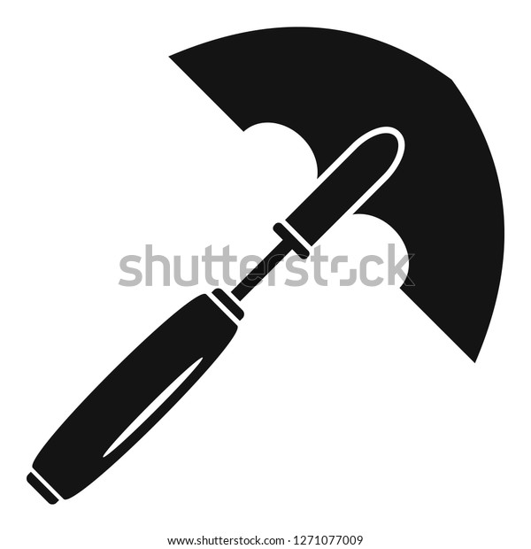 Hand Dig Icon Simple Illustration Hand Stock Vector (Royalty Free ...