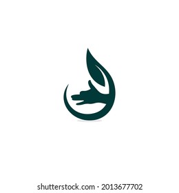 Hand Dog Logo Nature
simple and clean design