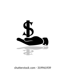 hand dollar