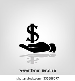 hand dollar