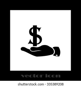 hand dollar