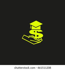 hand, the dollar sign