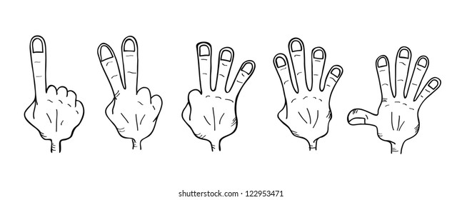 hand doodle set