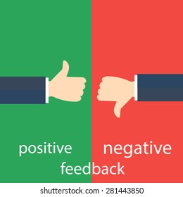arriba y abajo, retroceso positivo o negativo