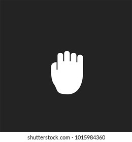Hand Drag Cursor Pointer Icon Vector