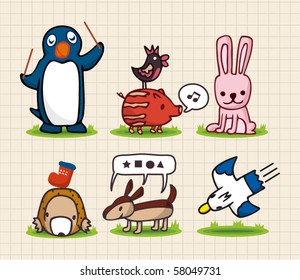 hand draw animal