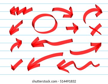 hand draw arrow, transparent