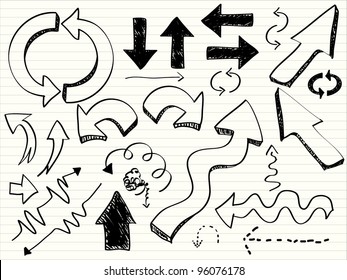  hand draw arrows