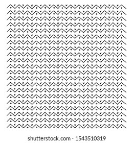 Hand draw Boho pattern. Geometric motif for background, wrapping paper and textile. Isolated on white background. Doodle style.