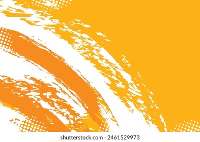 Diseño de grunge de fondo de pincelada de dibujo a mano
