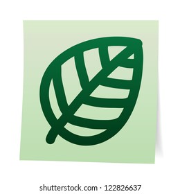 Hand draw cartoon on paper note stickers.eps10