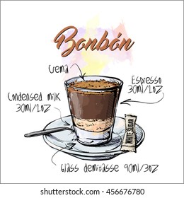 Hand draw of coffee cup. Vector illustration.