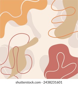 Hand draw colored background Vector illustration