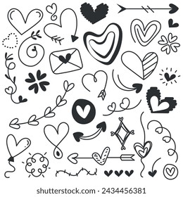 Hand draw colored pattern background Vector illustration