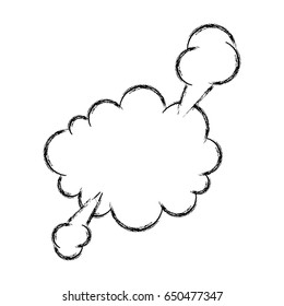 Hand Draw Comic Speech Bubble Stock Vector (Royalty Free) 650477347 ...