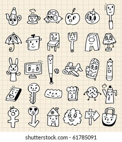 hand draw cute cartoon