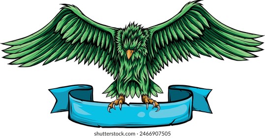 hand draw of eagle vector illustration design