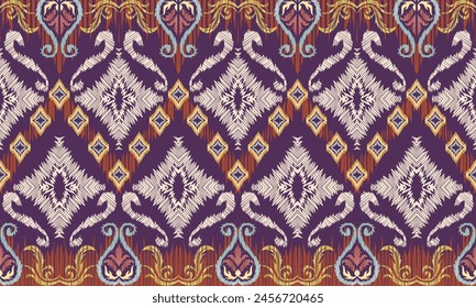 Handzeichnen ethnische abstrakte Muster Kunst. Nahtlose Muster in Stamm, Volksstickerei und mexikanischen Stil. Aztekische geometrische Kunst Ornament Print.Great für Textilien, Banner, Bildschirmhintergründe, Verpackung Vektorgrafik.