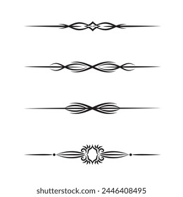 Hand draw floral decoration elements, Floral ornaments, and floral elements
