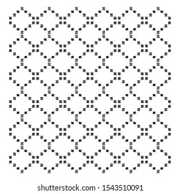 Hand draw geometric motif. Black ink brush stroke pattern. Doodle freehand line strokes for textile, wrapping paper and background.