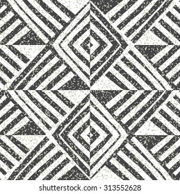 hand draw geometric trendy pattern