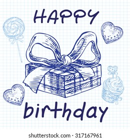 "hand draw gift" for design