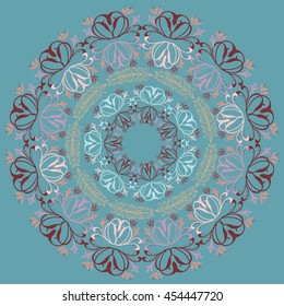  hand draw graphic bohemian mandala