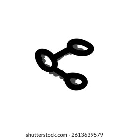Hand draw icon design simple isolated on white background