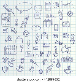 hand draw icons