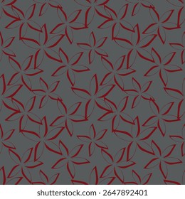 Hand draw Ikat floral seamless pattern.Ikat oriental embroidery.Aztec style abstract vector illustration.white background.great for textiles, banners, wallpapers