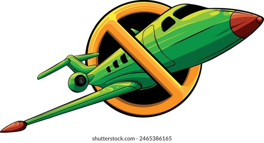hand draw of Jet airplane vector illustration design