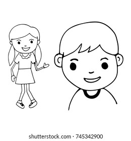 hand draw kid