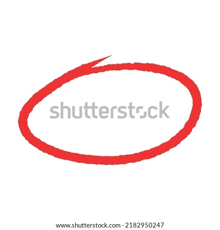 Hand draw marker highlight and arrow sign icon. Pen sketch scribble isoalted white line pointer vector illustration. Connection direction and sketchy up. Doodle art symbol highlighter ink mark