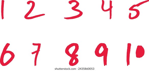 hand draw number geomatric mathes .set of numbers. set of numbers and symbols