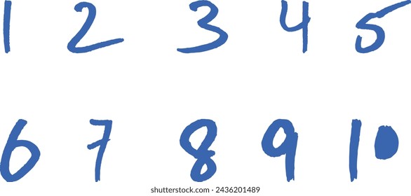 hand draw number geomatric mathes .set of numbers. set of numbers and symbols