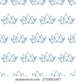 Desenho de mão padrão sem costura Doodle Elemento Ilustração bonito 