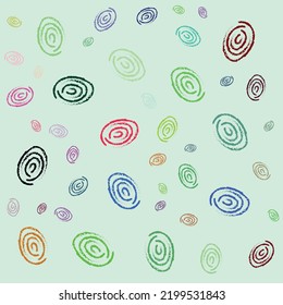 hand draw patterns with various abstract shapes. Backgrounds with ink and marker in a hand-drawn style. Illustrations with dots, lines, stripes, and strokes in the Scandinavian style