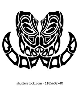 Hand Draw Random Abstract Line Shape Vector v1