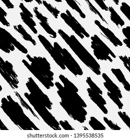 Hand draw scrawl lines seamless pattern. Abstract background in grunge style. Vector illustration