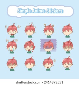 hand draw simple anime style for stickers.

I bet u like this one, because it kinda cute you know.