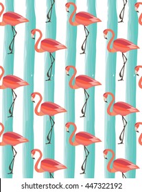 Hand draw tropical pattern