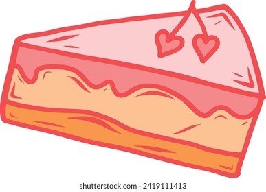 Hand Draw Valentine Day Illustration