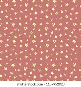 hand draw vector floral pattern