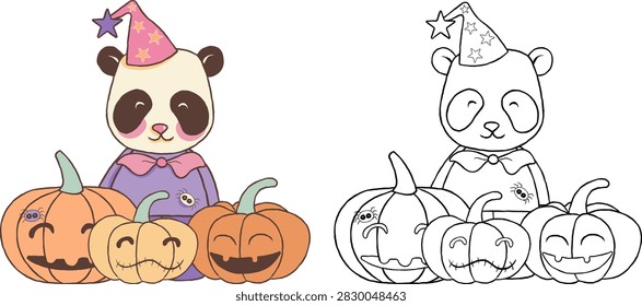 Hand draw vector Halloween