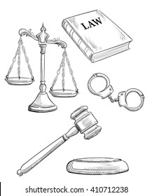 Law Line Draw Stock Vectors, Images & Vector Art | Shutterstock