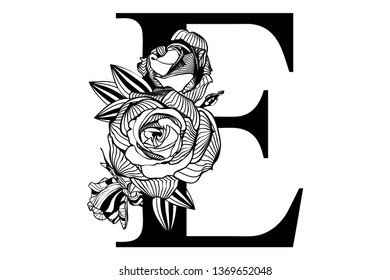 Decorative Letter E Images Stock Photos Vectors Shutterstock