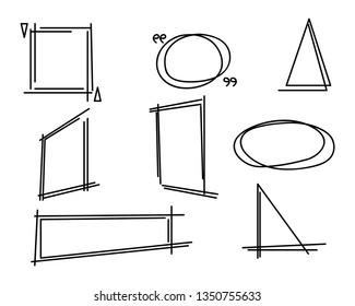 Hand draw the weather collection. Flat style vector illustration.Hand draw cloud collection. Flat style vector illustration.
