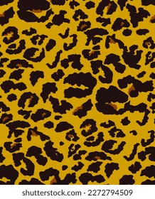 Resumen De Dibujo A Mano Tres Colores Furry Cepa De Leopardo Piel Animal Formas Geométricas Patrón Vector Repetitivo Fondo Aislado